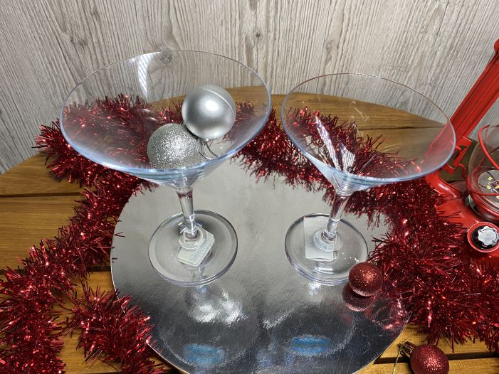 Набір для коктелей та десертів: Келихи 355мл - 6шт та келихи 296мл - 6шт