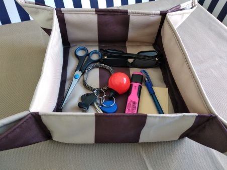 Органайзер для речей, квадратний 25 х 25 см.