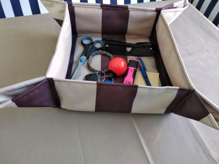 Органайзер для речей, квадратний 25 х 25 см.