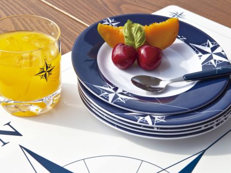 NORTHWIND тарелка десертная с нескользящим основанием ✵, набор 6 шт.