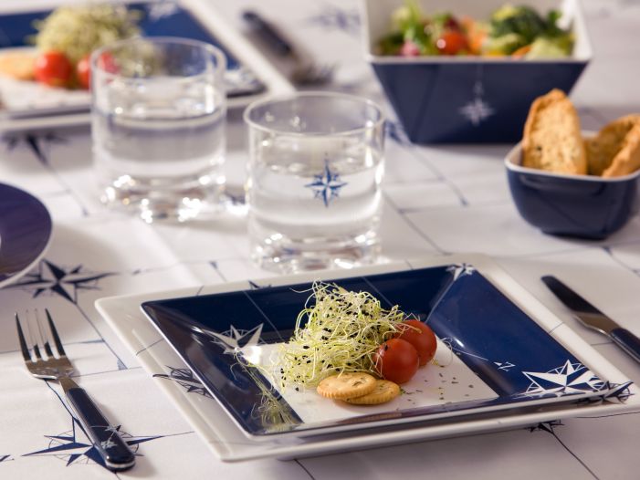 NORTHWIND квадратная десертная тарелка ✵, набор 6 шт.