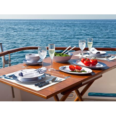 NORTHWIND набір посуду з нековзною основою на 4 персони ✵, 16 предметів