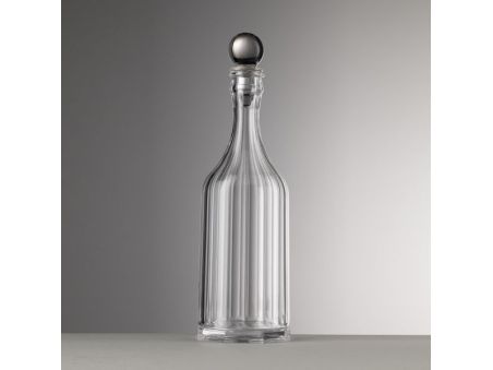 MARIO GIUSTI Бутылочка для воды с гранями, прозрачная