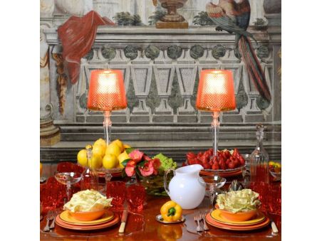 MARIO GIUSTI Пляшка для води з гранями, прозора