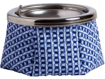 WINDPROOF Aruba Blue попільничка блакитно-біла з візерунком, замінник шкіри