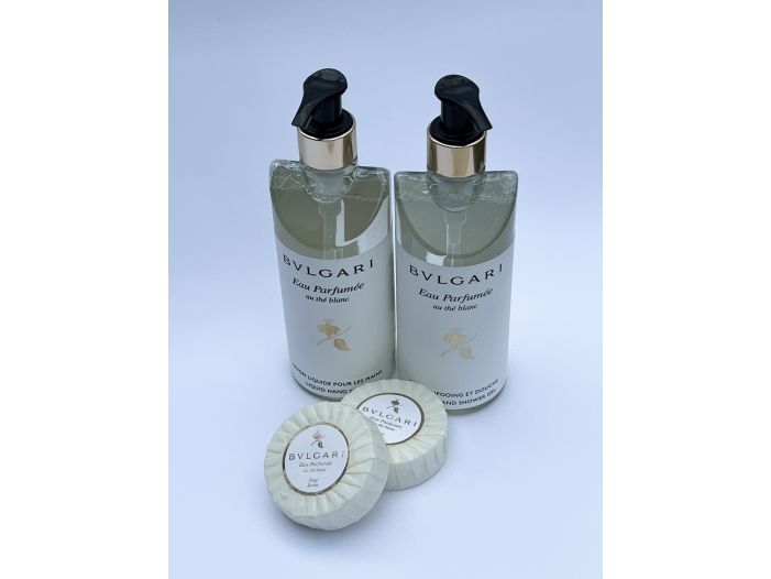 Bvlgari Шампунь та гель для душу (White Tea), 300 мл