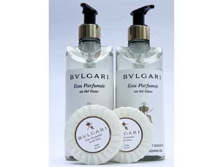 Bvlgari Шампунь та гель для душу (White Tea), 300 мл Bvlgari Шампунь та гель для душу (White Tea), 300 мл