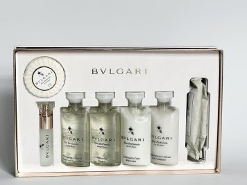 Bvlgari Подарочный набор косметики (White tea), 7 в 1