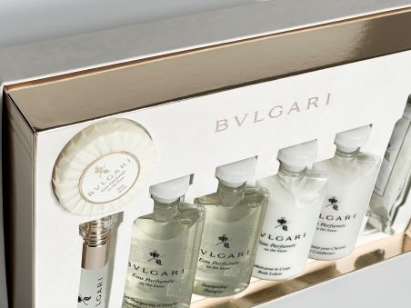Bvlgari Подарунковий набір косметики (White tea), 7 в 1