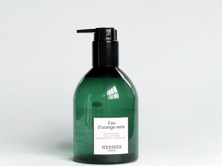 HERMÈS Очищаючий гель для рук та тіла (Eau d'Orange Verte), 300 мл