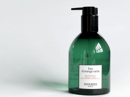 HERMÈS Очищаючий гель для рук та тіла (Eau d'Orange Verte), 300 мл