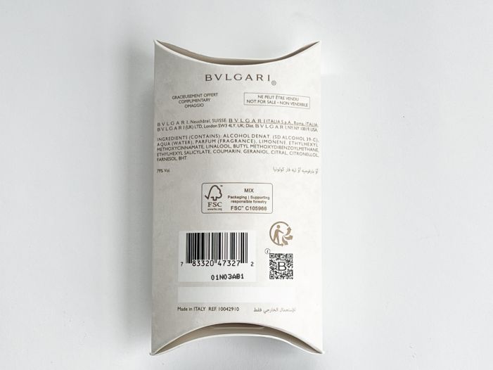 Bvlgari Парфумований спрей-одеколон (Green tea), 10 мл