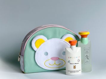Bvlgari Набір жіночий Petits Et Mamans (туалетна вода 100 мл + лосьйон для тіла 75 мл + косметичка)