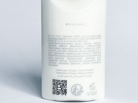 Bvlgari Лосьон для тела (White tea), 75 мл