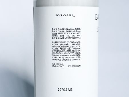 Bvlgari Кондиціонер для волосся (White Tea), 300 мл Bvlgari Кондиціонер для волосся (White Tea), 300 мл
