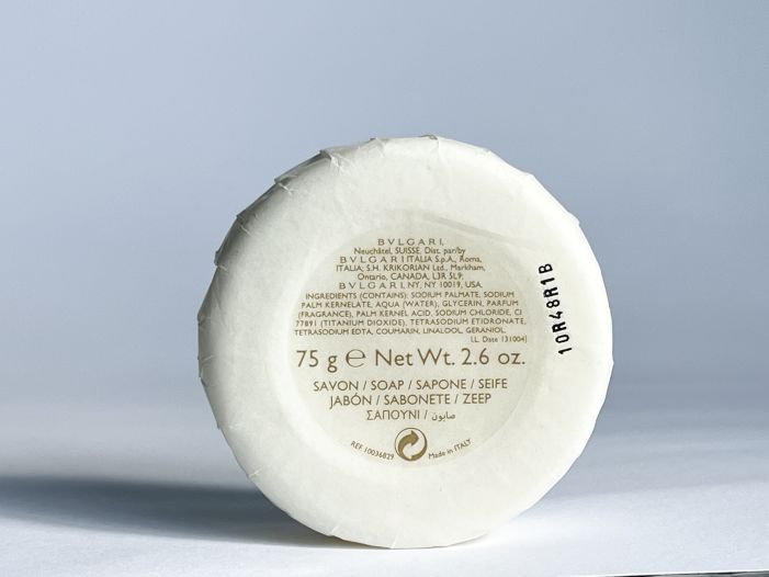 Bvlgari Мыло парфюмированное (White tea), 75 гр