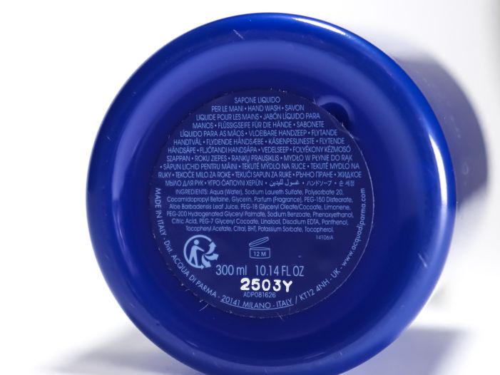 Acqua di Parma Blu Mediterraneo Arancia di Capri Жидкое парфюмированное мыло для рук, 300 мл