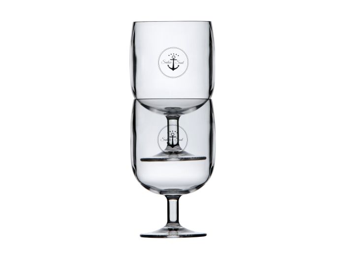 SAILOR SOUL Набор стаканов для воды на ножке ⚓, 6 шт