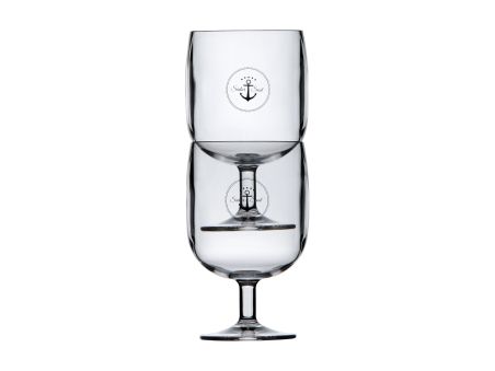 SAILOR SOUL Набір склянок для води на ніжці ⚓, 6 шт