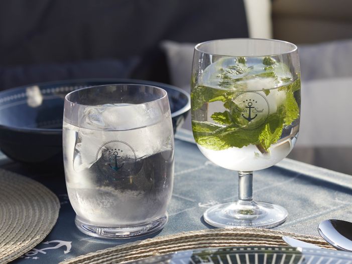 SAILOR SOUL Набір склянок для води на ніжці ⚓, 6 шт