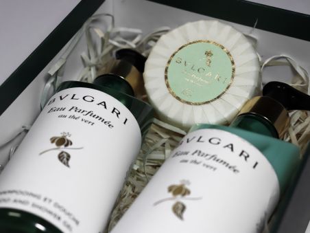 Bvlgari (Green Tea) Подарунковий набір косметики 3 в 1