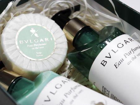 Bvlgari (Green Tea) Подарунковий набір косметики 3 в 1
