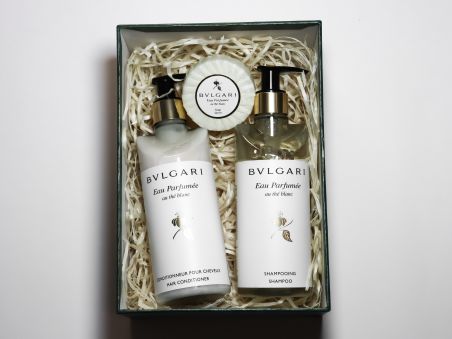 Bvlgari (White Tea) Подарунковий набір косметики 3 в 1