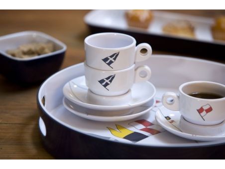 REGATA кофейная чашка с блюдцем