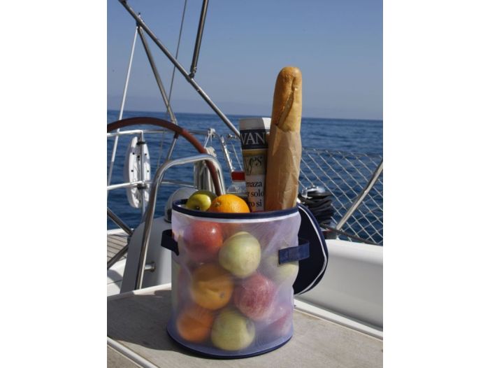 BORA BORA Кошик для посуду в сітку (круглий), синій